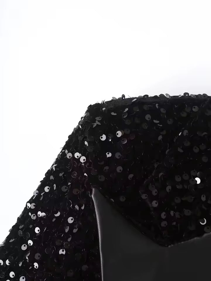 Pailletten-Anzugjacke
